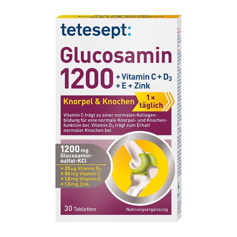 Thuốc Bổ Xương Khớp Tetesept Glucosamin 1200, 30 viên