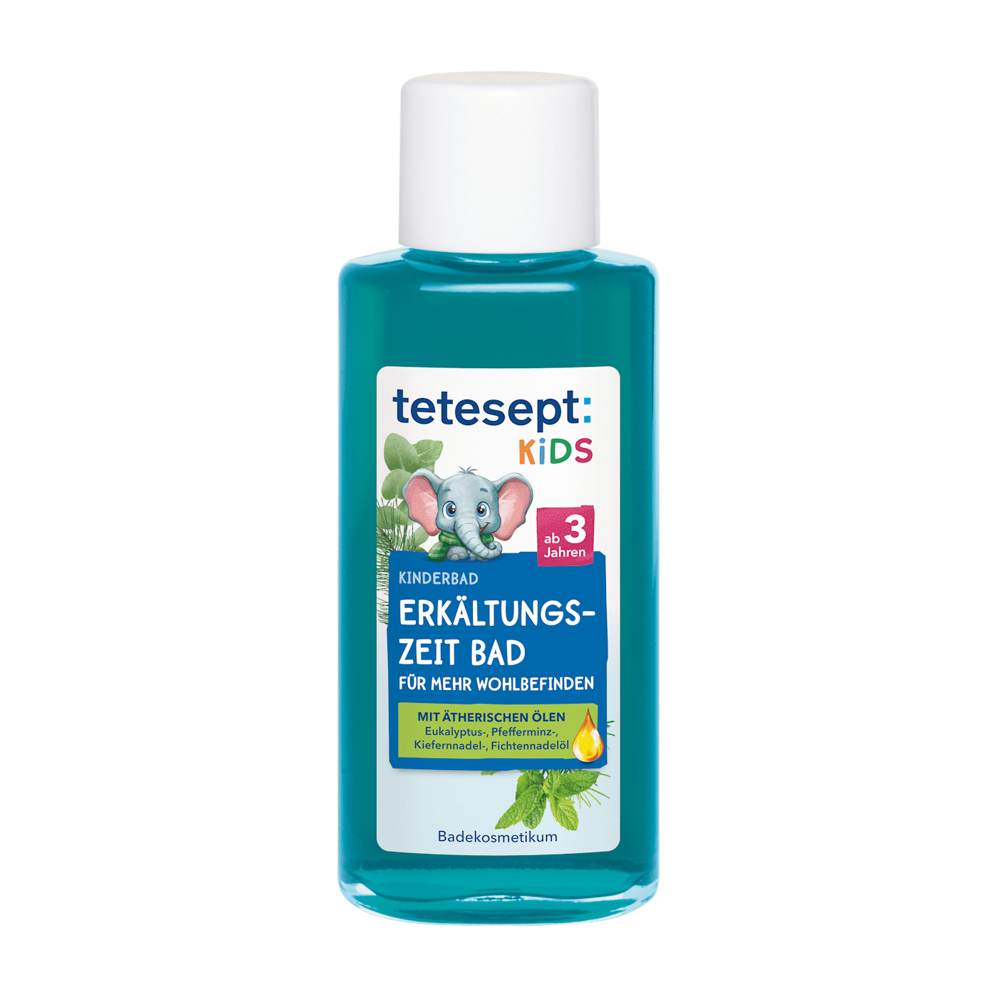 Dầu tắm trẻ em Tetesept Kids – Hỗ trợ thư giãn trong thời điểm giao mùa, 125ml