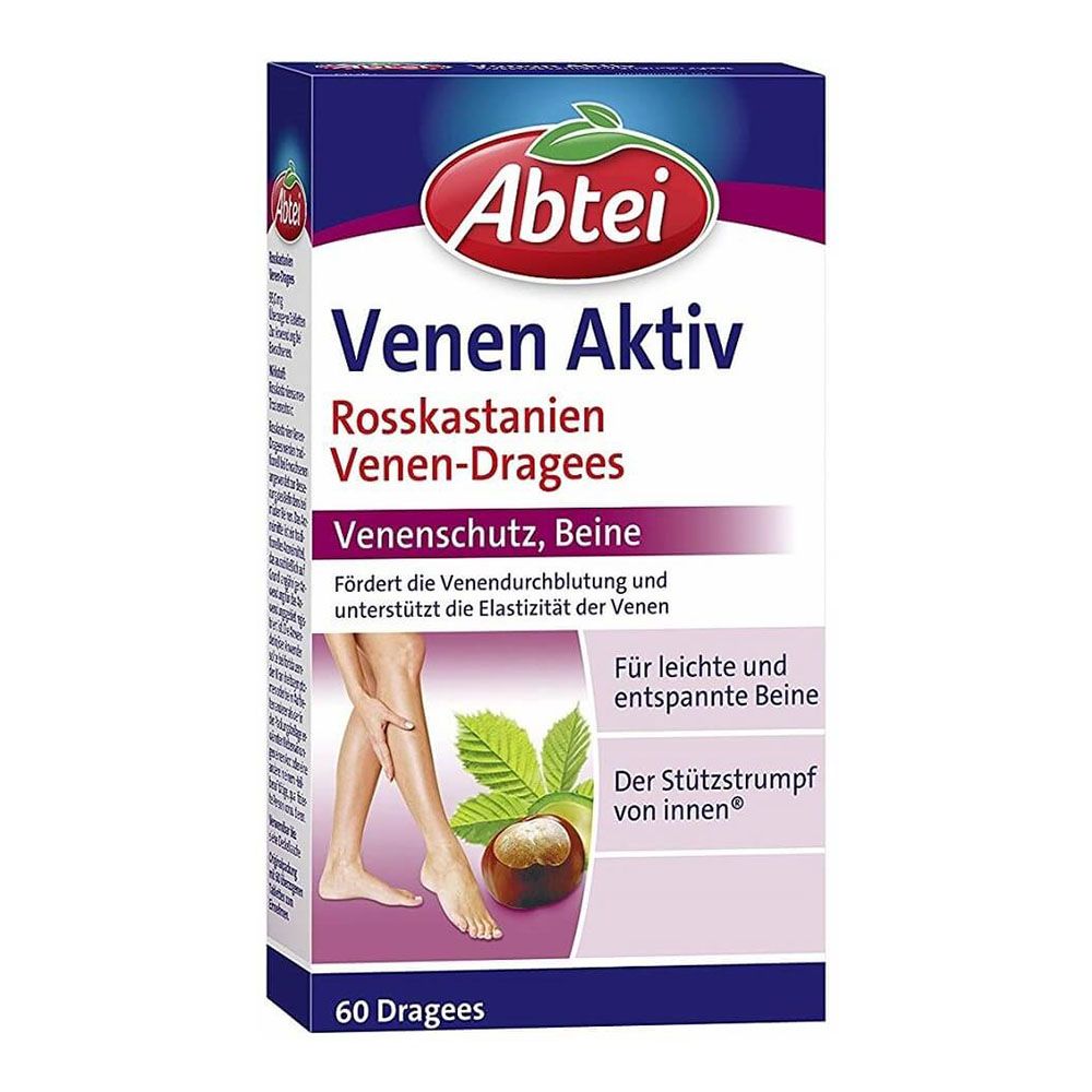 Viên Uống Giãn Tĩnh Mạch Abtei Venen Aktiv, 60 Viên