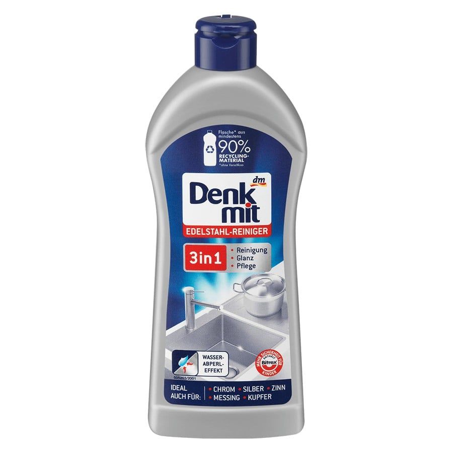 CHAI TẨY DENKMIT 3 in1 300ml - TẨY KIM LOẠI - Hàng nội địa Đức