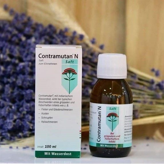 Thuốc ho 5 trong 1 Contramutan của Đức, 100ml