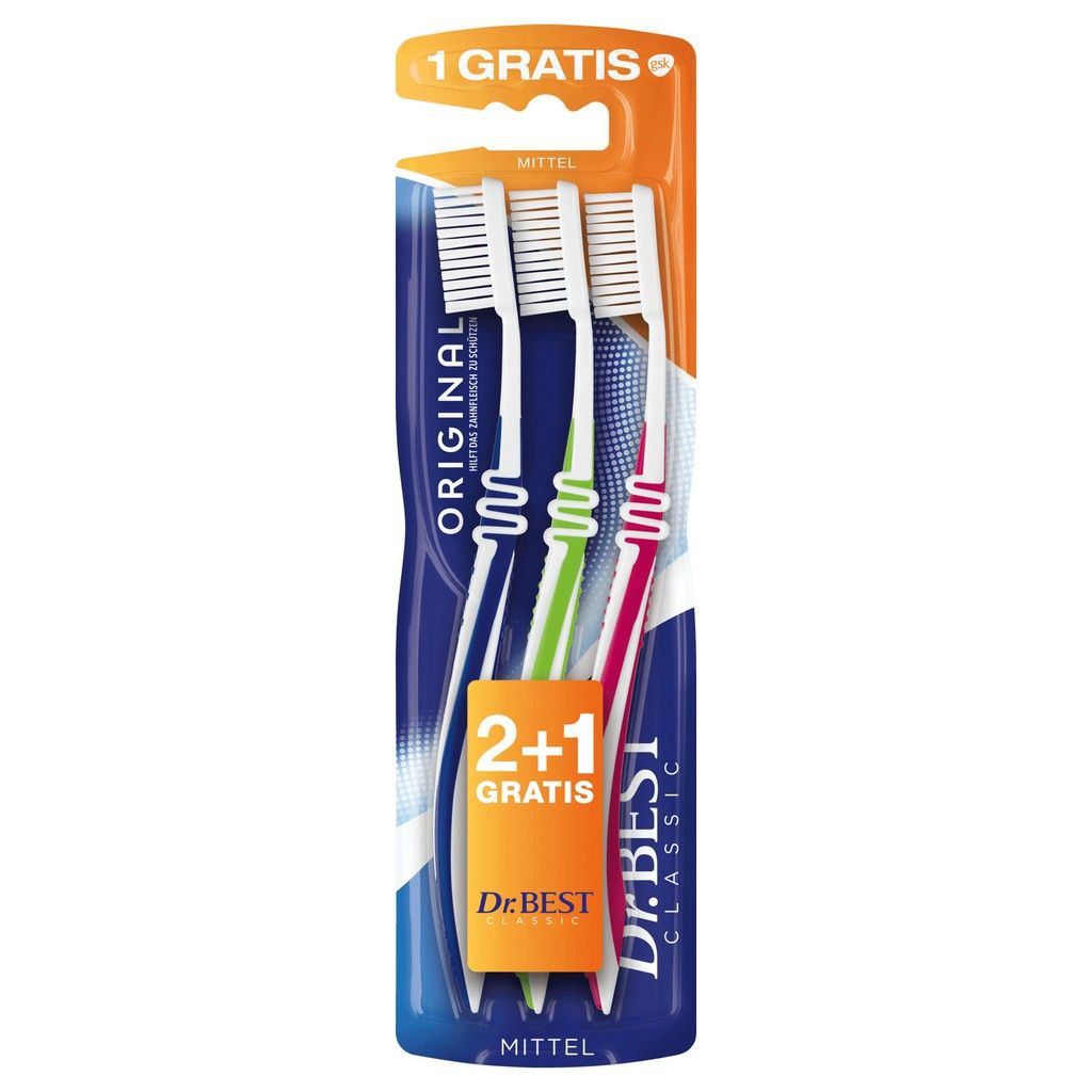 Bàn chải Dr. Best sét 3 cái