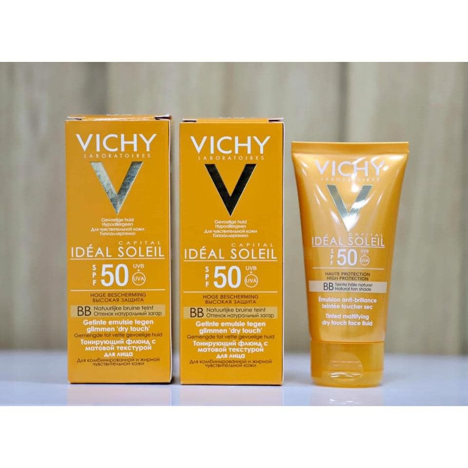 Kem chống nắng kèm nền VICHY BB SPF 50, 50ml