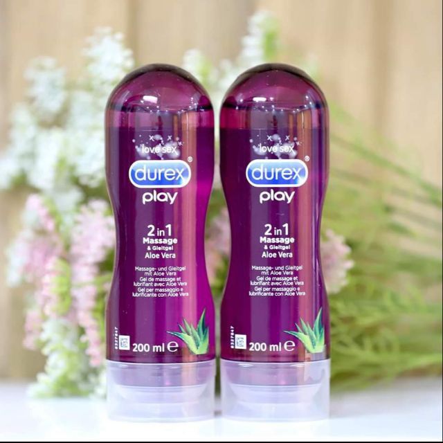 Gel bôi trơn Durex Play Massage 2 in 1, mang lại cảm xúc thăng hoa, 200ml