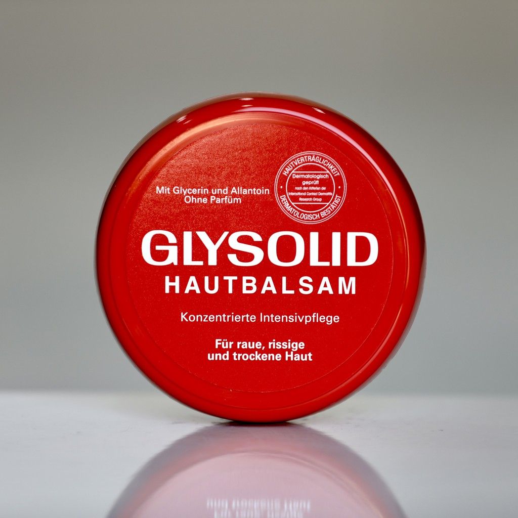 Kem nẻ Glysolid Hautbalsam chống da khô nứt nẻ, 100ml - Hàng nội địa Đức