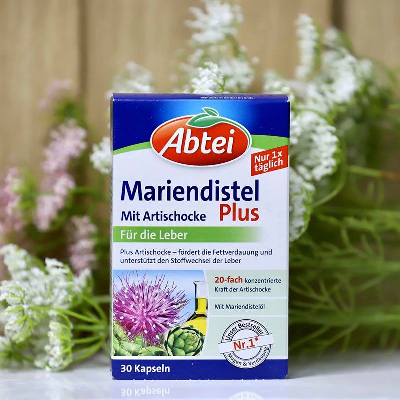 Thuốc Bổ Gan Abtei Mariendistel Plus, 30 Viên