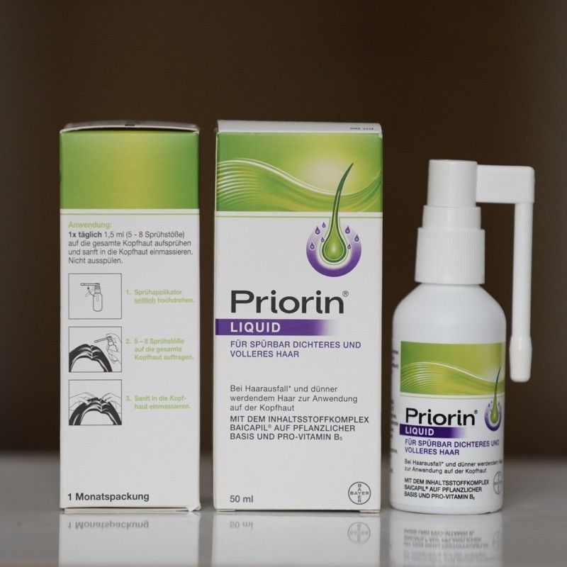 Tinh Chất Loại Bỏ Rụng Tóc, Kích Thích Mọc Tóc PRIORIN, 50ml