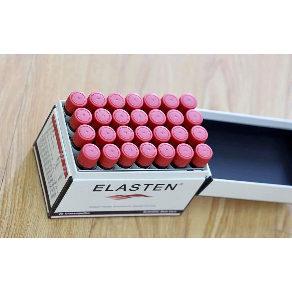 COLLAGEN ELASTEN – Collagen uống số 1 tại Đức và Châu Âu, hộp 28 ống/25ml/ 1 ống