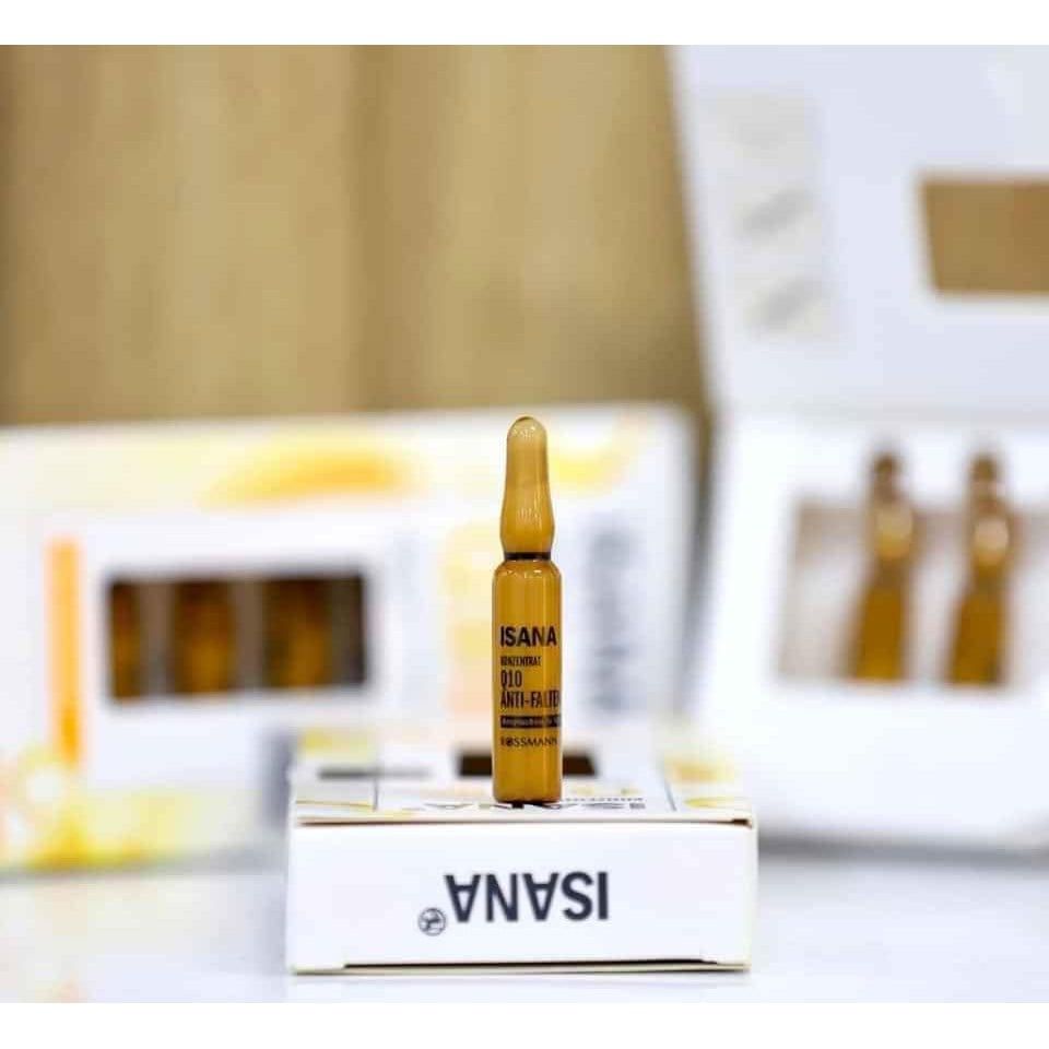 Huyết thanh ISANA Q10 chống nhăn, chống lão hóa, hộp 10 ống, mỗi ống 2 ml