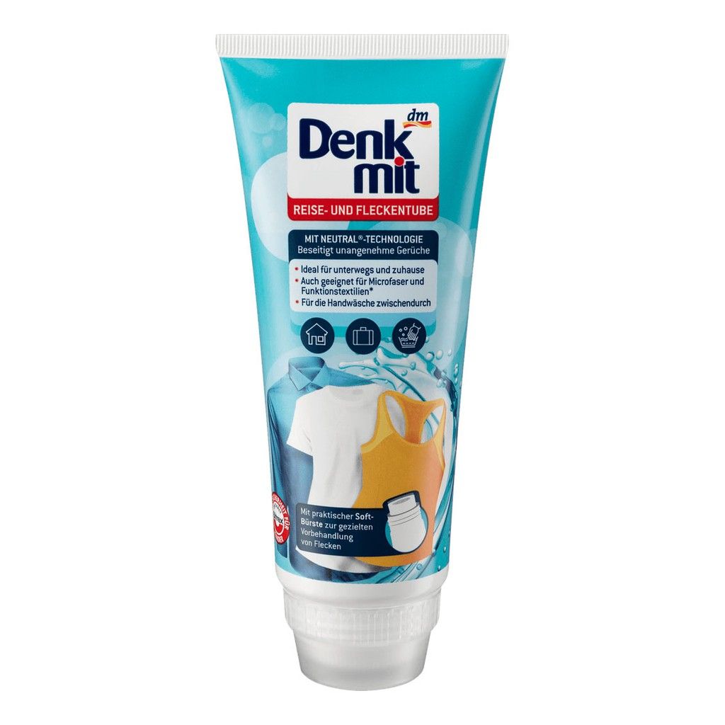 Tuýp kem giặt đồ lót và áo mỏng Denkmit