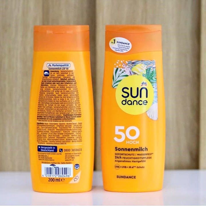 Kem Chống Nắng SUNDANCE SPF 50+ Chai 200ml