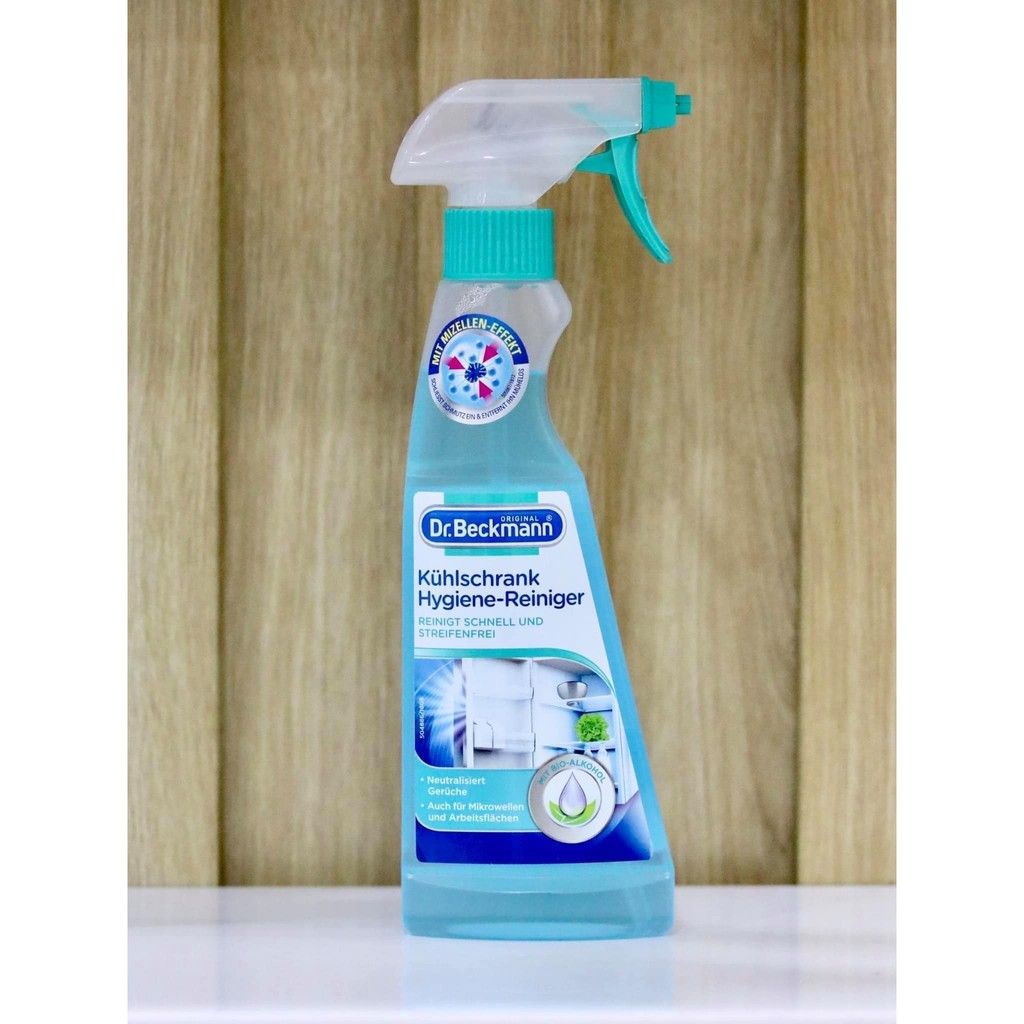 Xịt vệ sinh tủ lạnh, lò vi sóng, lò nướng, tủ đông Dr Beckmann