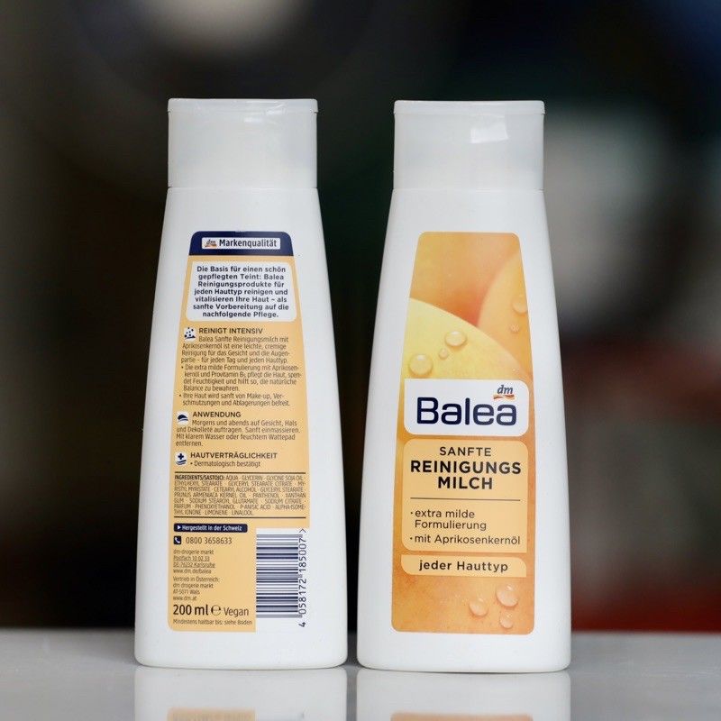 Sữa Rửa Mặt Balea Sanfte Reinigungsmilch 200ml - Hàng Đức