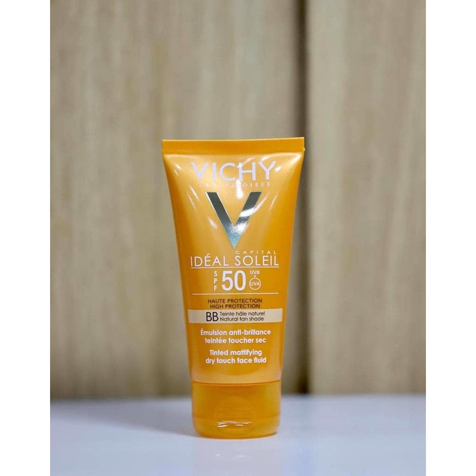  Kem chống nắng kèm nền VICHY BB SPF 50, 50ml 