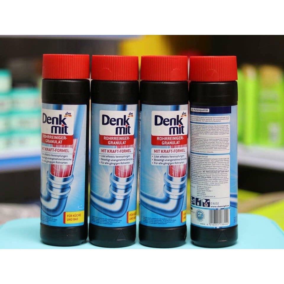 Thông tắc ống cống chậu rửa bát, bồn rửa mặt, nhà vệ sinh Denkmit
