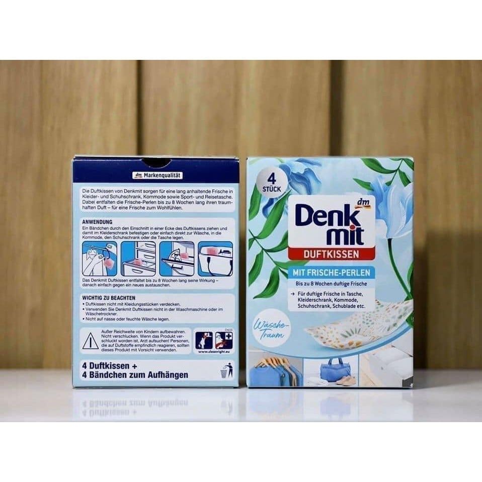 Thơm tủ quần áo Denkmit hộp 4 túi