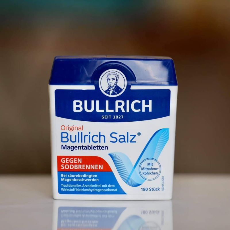 Viên uống trào ngược dạ dày BULLRICH SALZ, hộp 180 viên