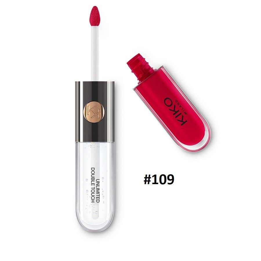 Son Kiko 109- đỏ hồng quyến rũ với 2 đầu trong 1 thỏi son
