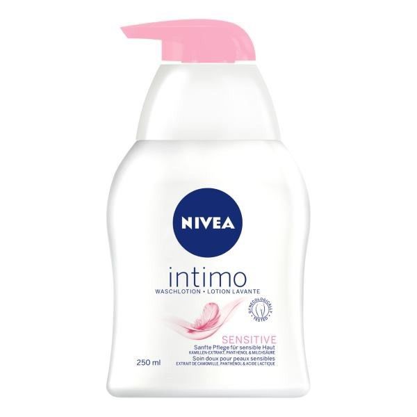  Dung dịch vệ sinh phụ nữ Nivea intimo nắp hồng 250 ml 