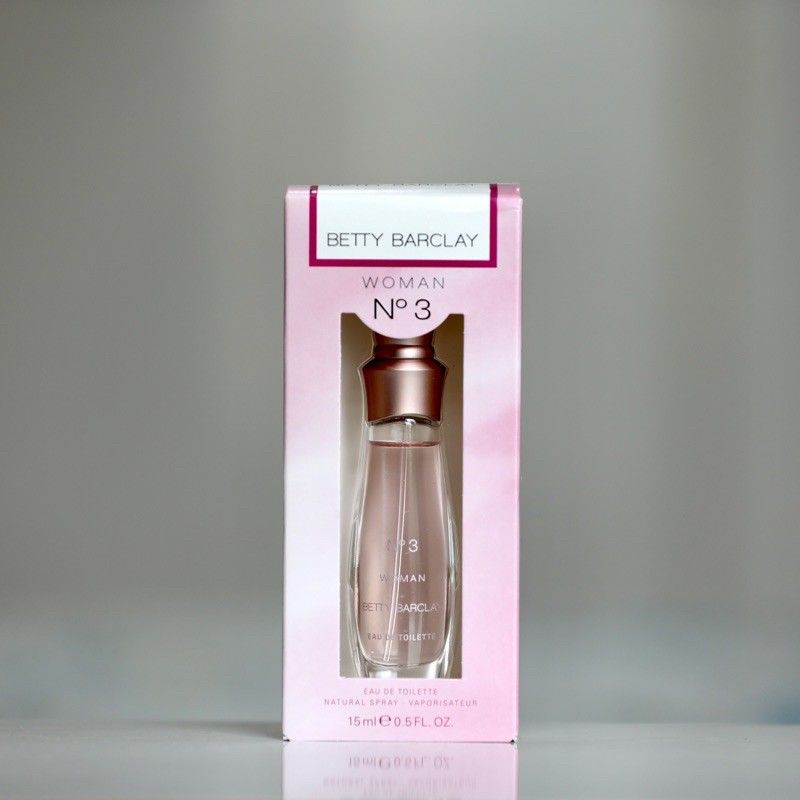 NƯỚC HOA BETTY BARCLAY WOMAN No.1, No.2, No.3 - dòng nước hoa được thiết dành riêng cho phái nữ, 15ml