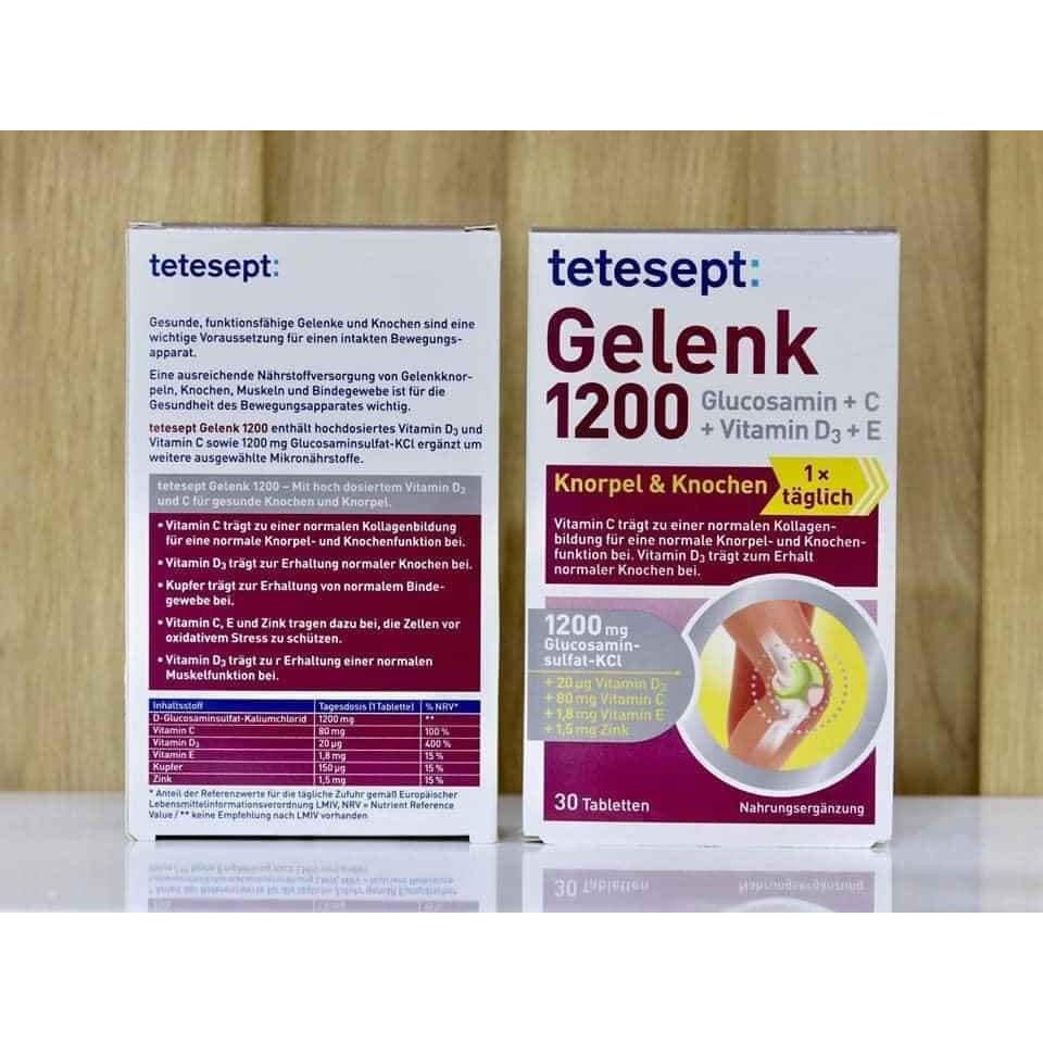 Thuốc Bổ Xương Khớp Tetesept Glucosamin 1200, 30 viên