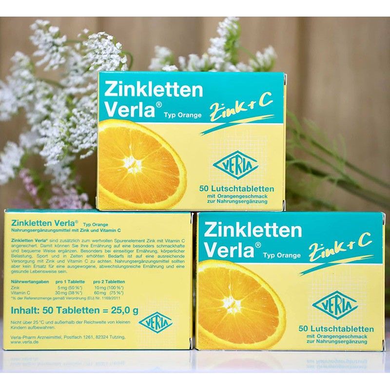 Hàng Đức đủ bill kẽm Zinkletten Verla