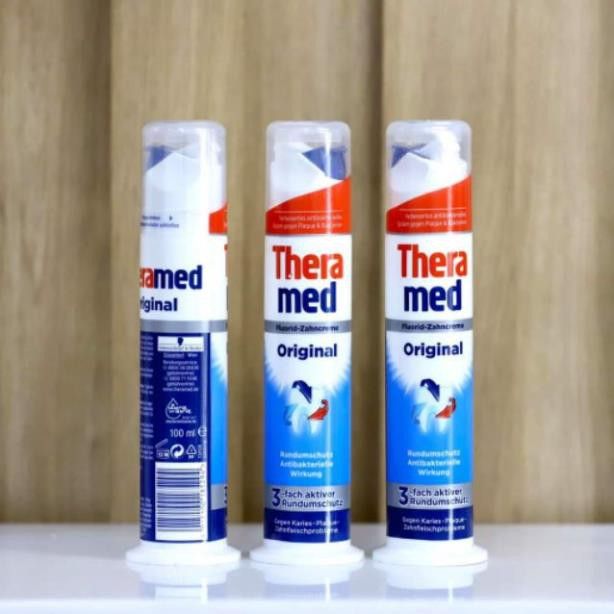  Kem đánh răng dạng ống Thera Med, 100ml 