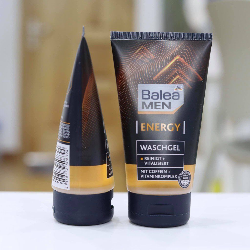 Sữa rửa mặt BALEA MEN ENERGY WASCHGEL dành cho nam tuýp 150ml.