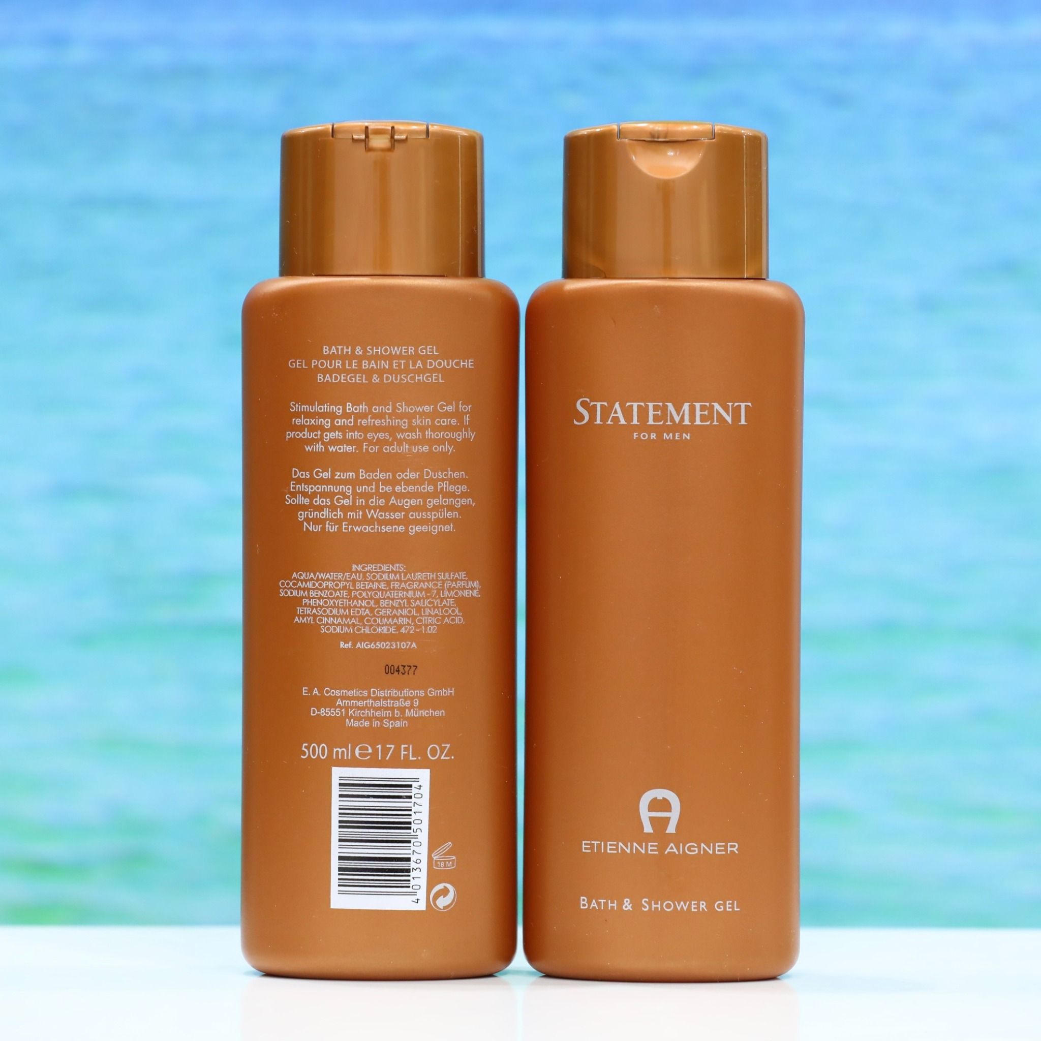 Sữa Tắm Nam Cao Cấp Etienne Aigner Statement, 500 ml