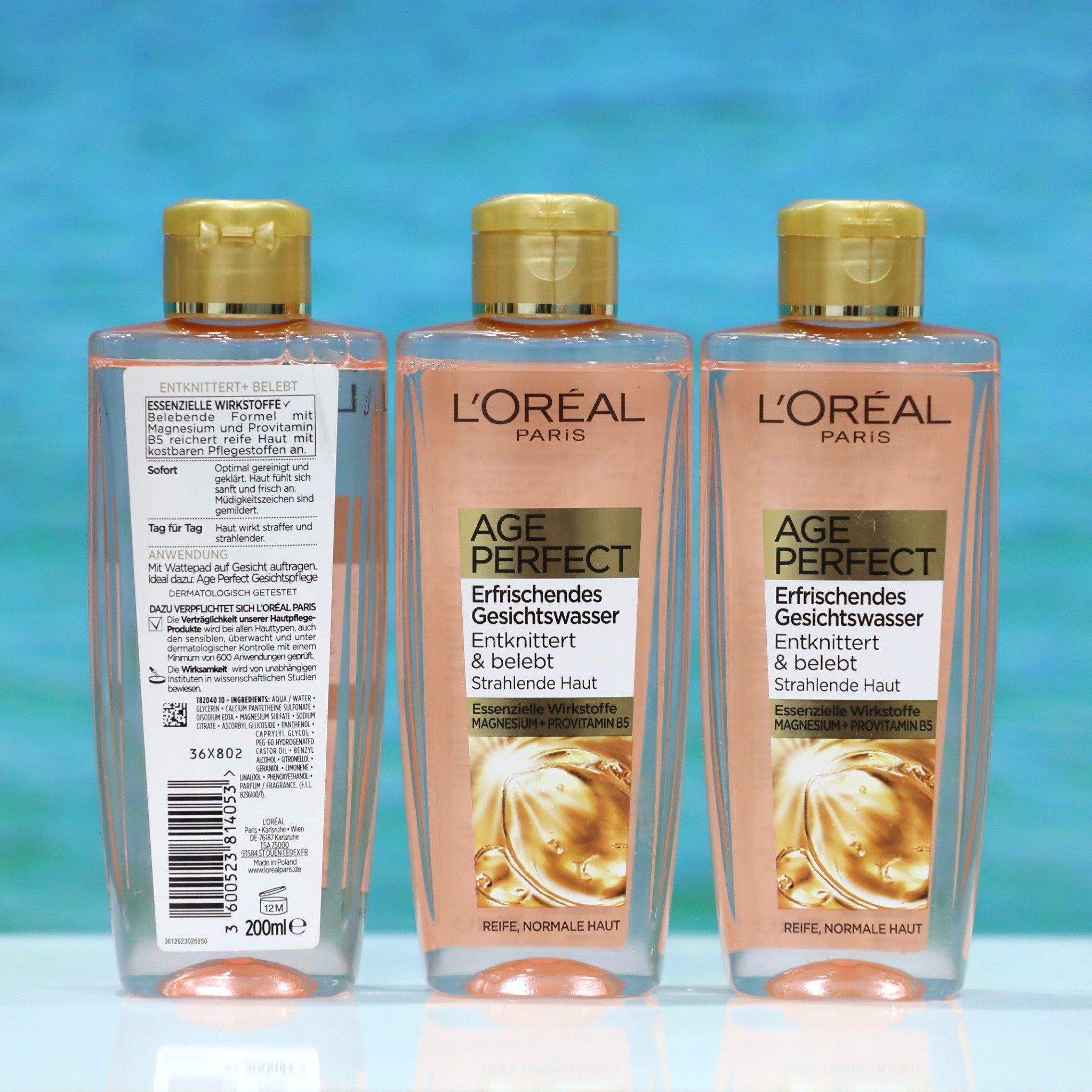  Nước Hoa Hồng Loreal Age Perfect Giảm Mờ Nếp Nhăn, Căng Mịn Da, 200 ml 