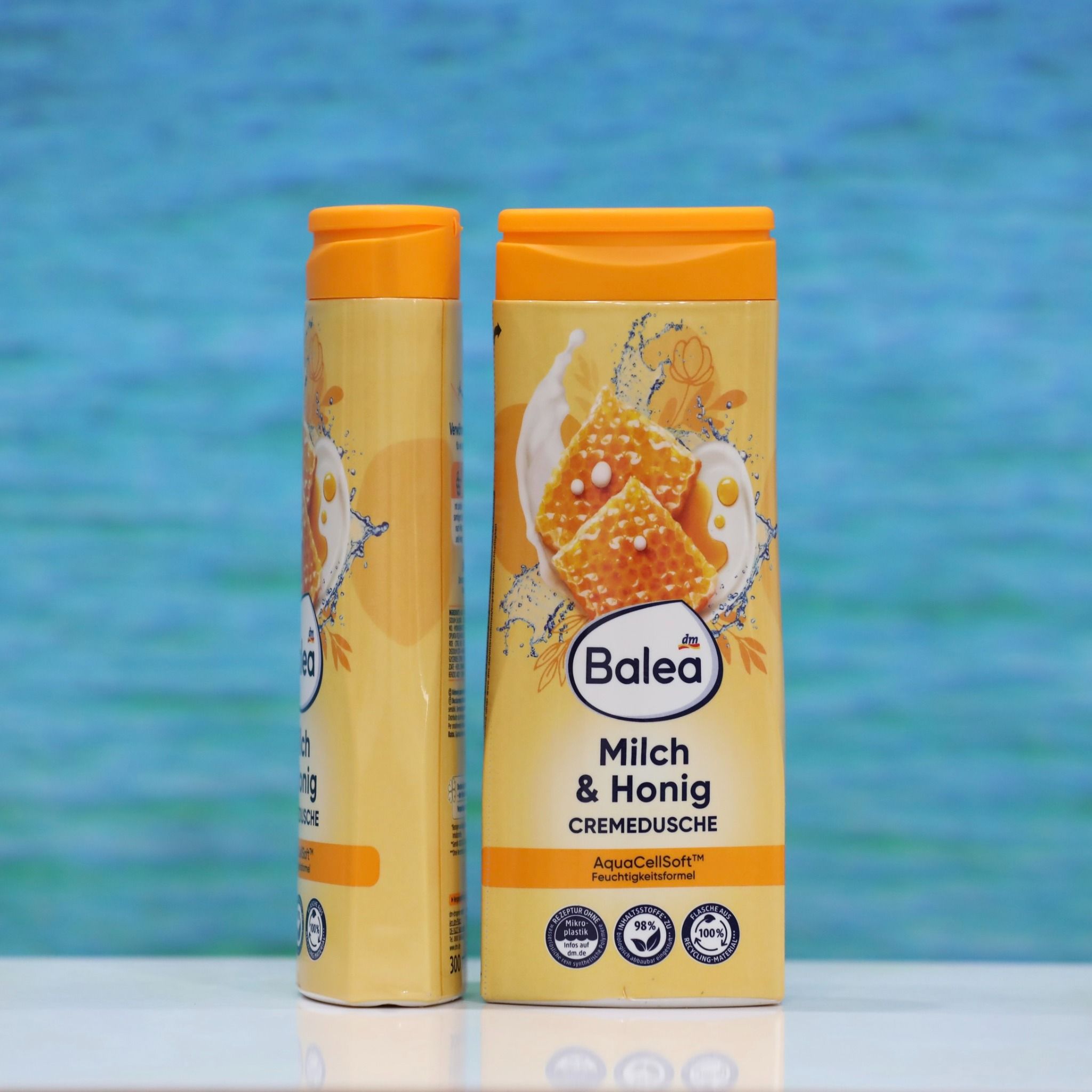 Sữa tắm Balea Cremedusche Milch & Honig mật ong chai 300ml