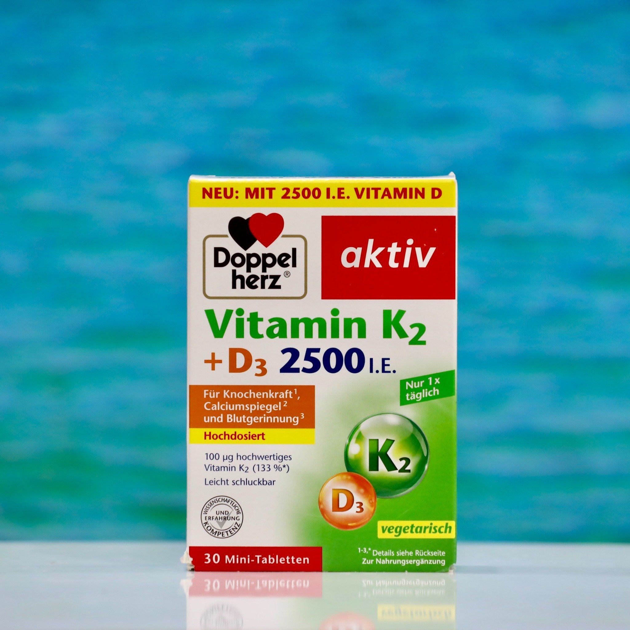 Viên uống Vitamin K2+D3 2500 hộp 30 viên