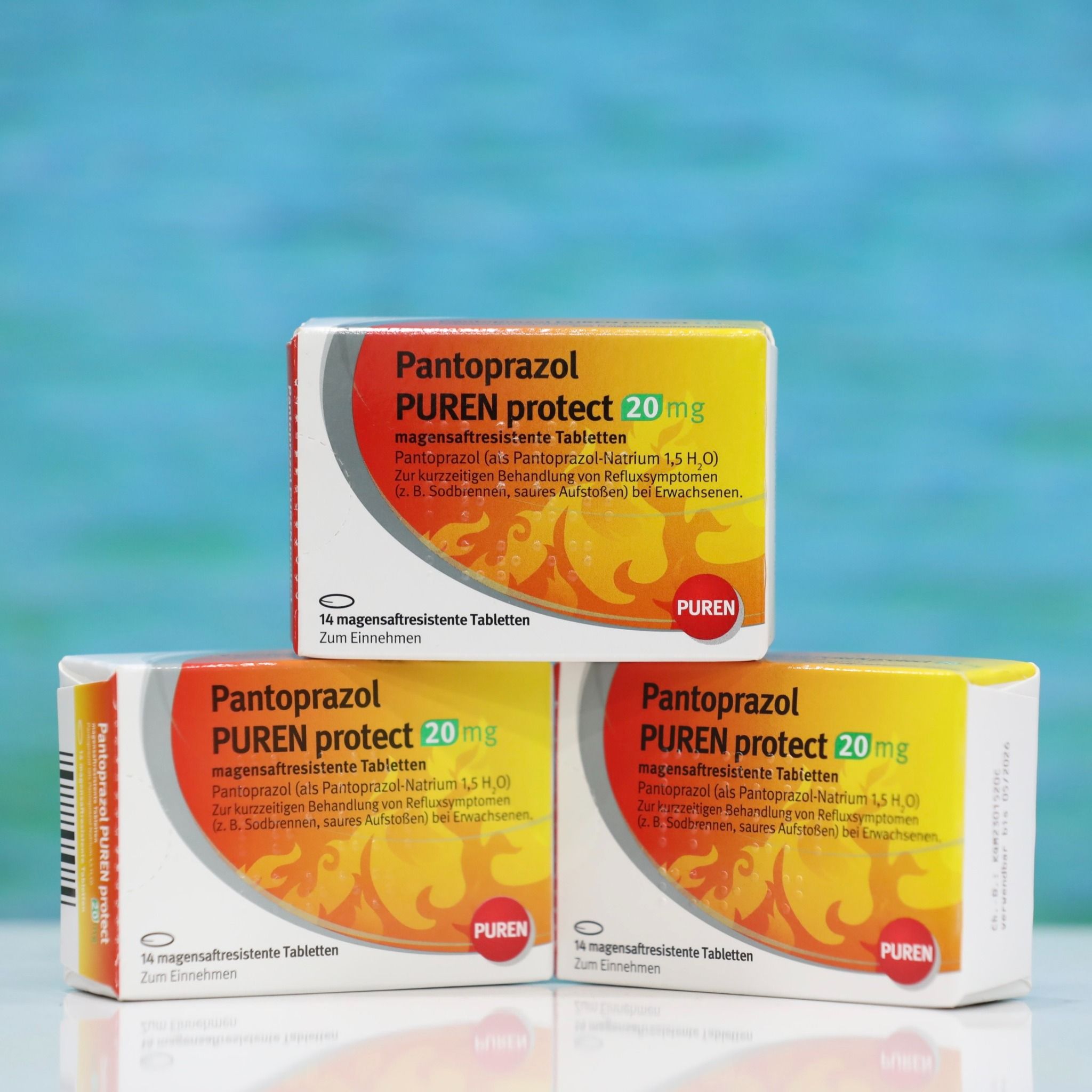 Thuốc dạ dầy Pantoprazol Puren 20mg, 14 viên