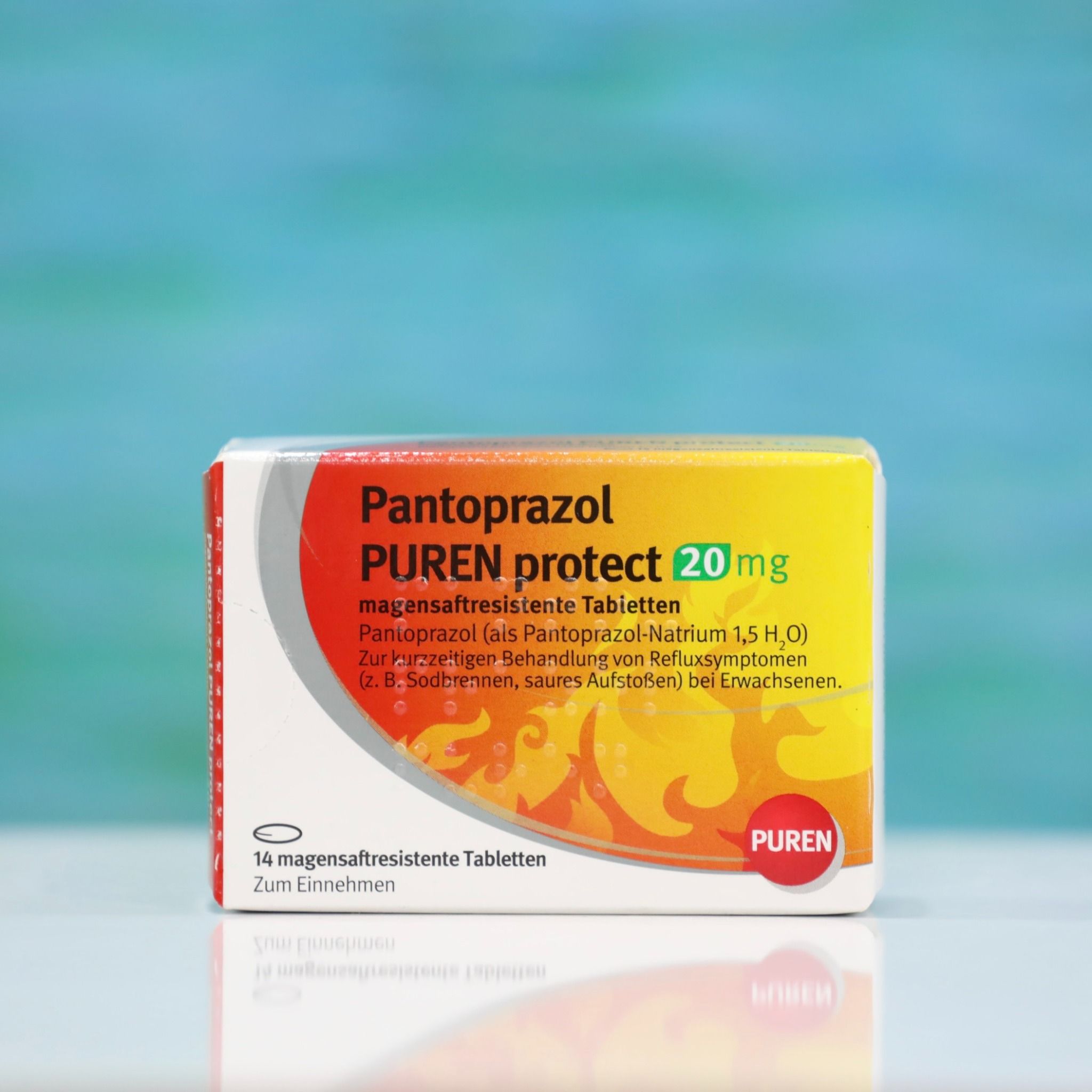 Thuốc dạ dầy Pantoprazol Puren 20mg, 14 viên