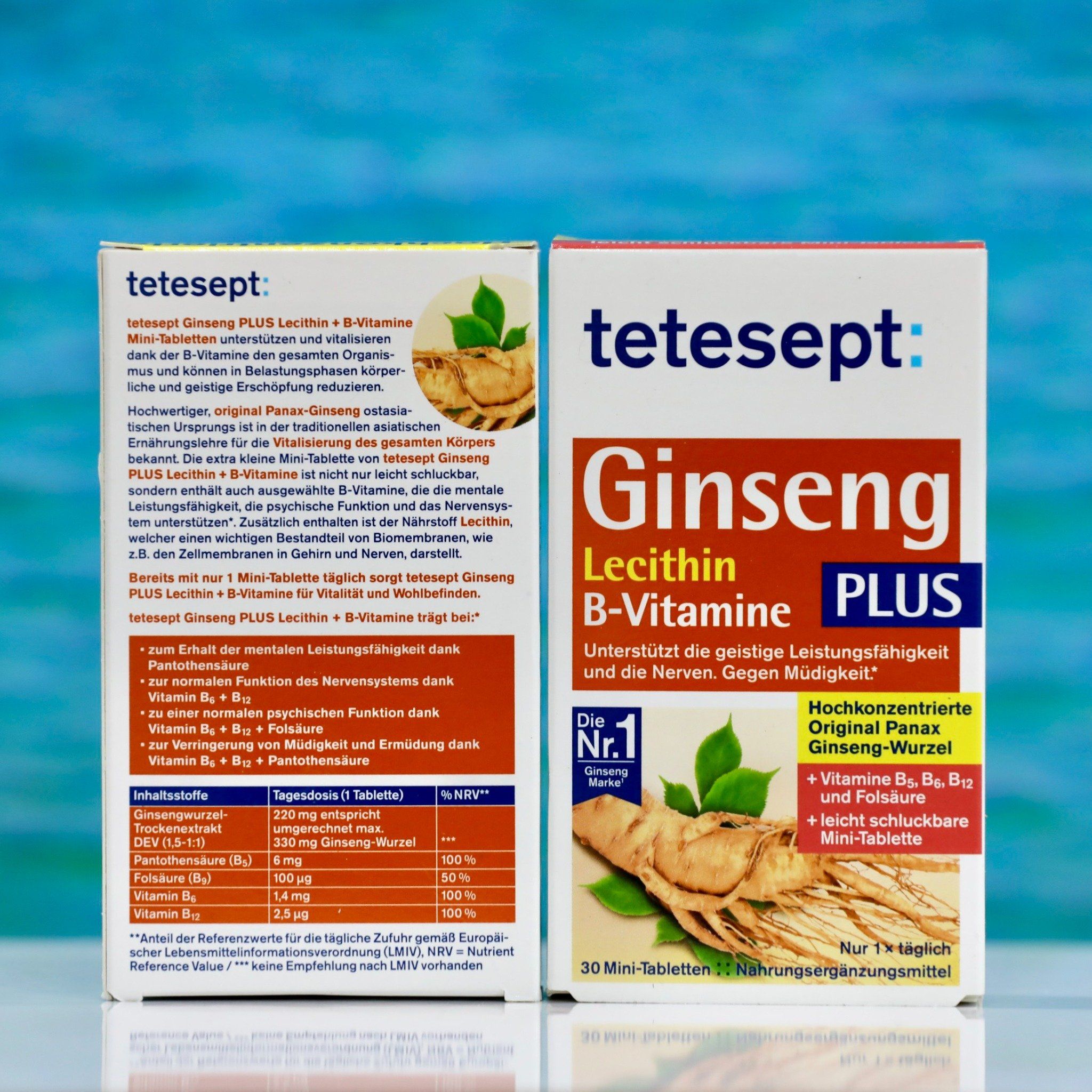  Sâm Ginseng tetesept hộp 30 viên 