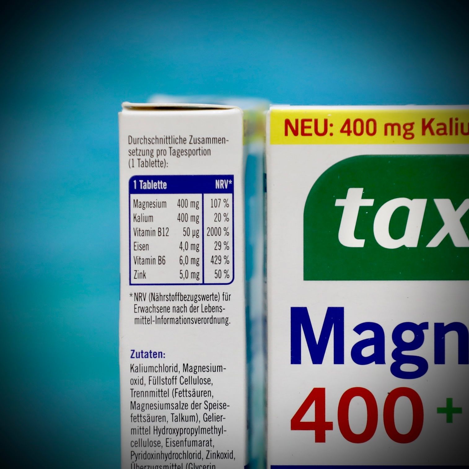 Viên uống Magnesium 400 Taxofit, hộp 30 viên