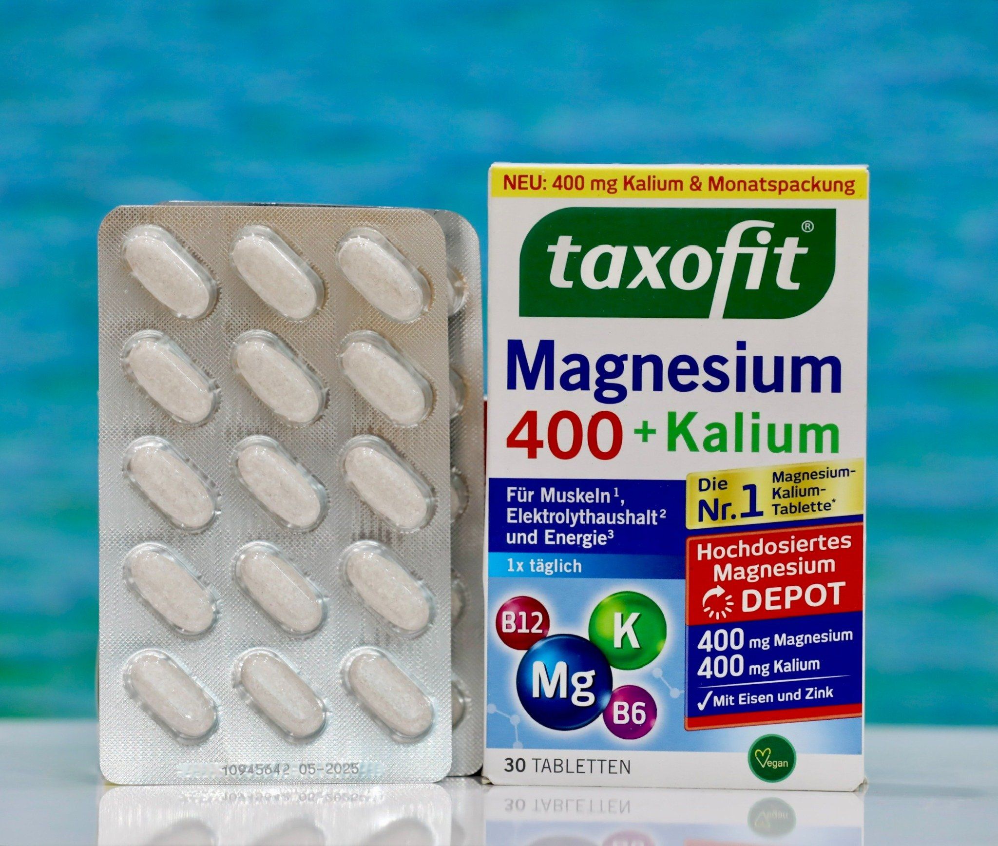 Viên uống Magnesium 400 Taxofit, hộp 30 viên