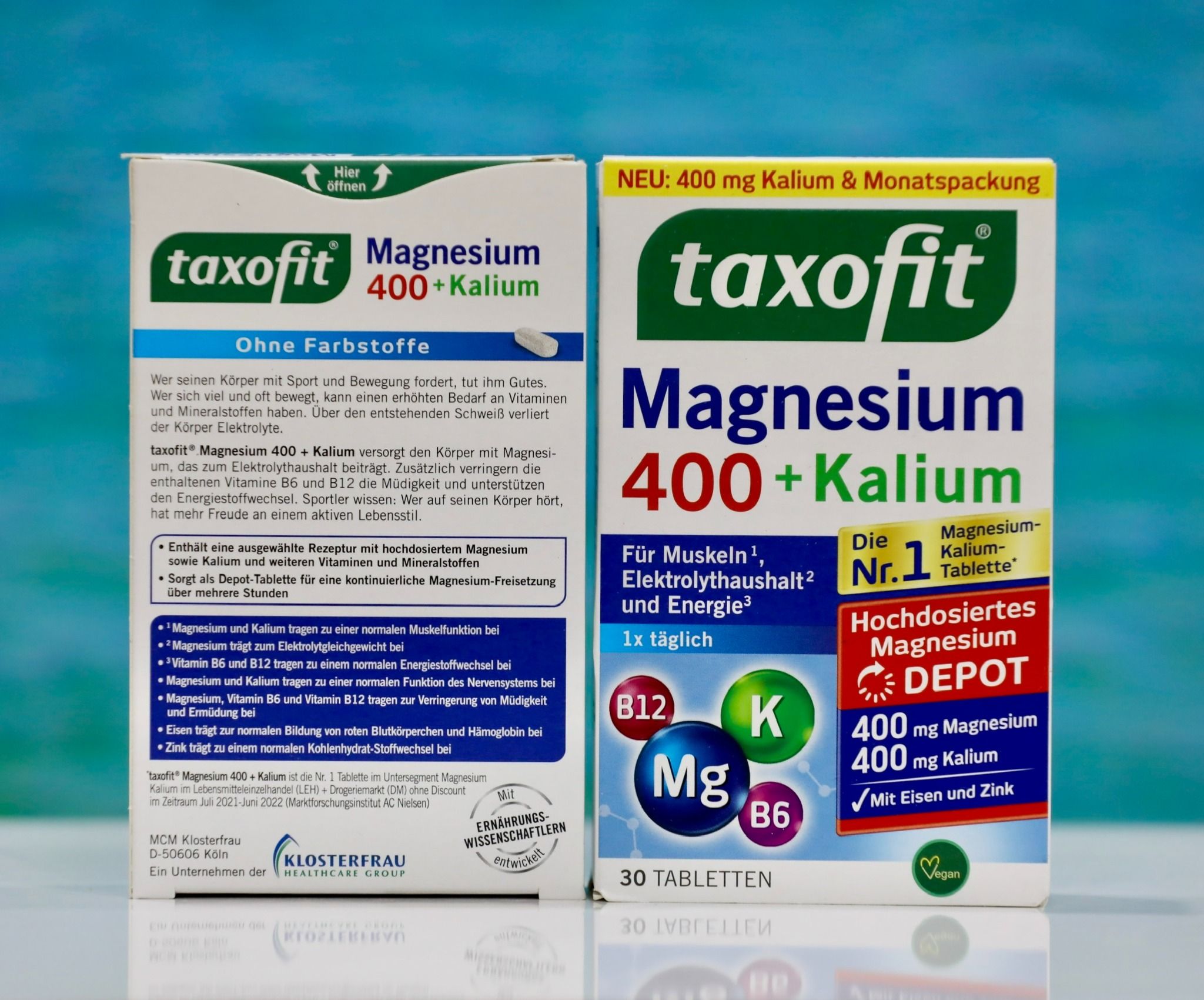 Viên uống Magnesium 400 Taxofit, hộp 30 viên