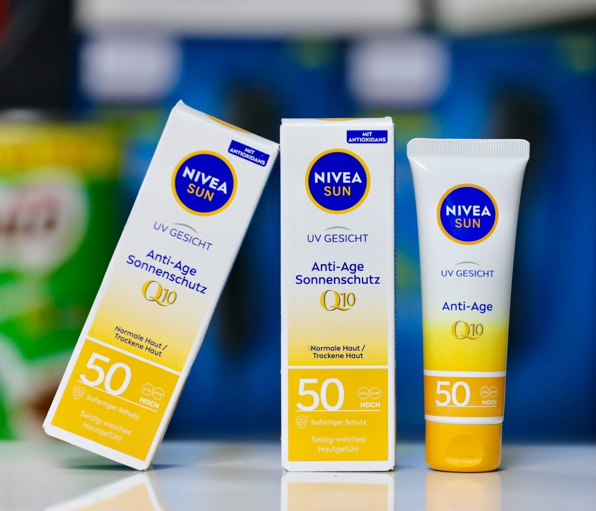 Kem chống nắng Nivea chống lão hóa da mặt SPF 50, 50ml