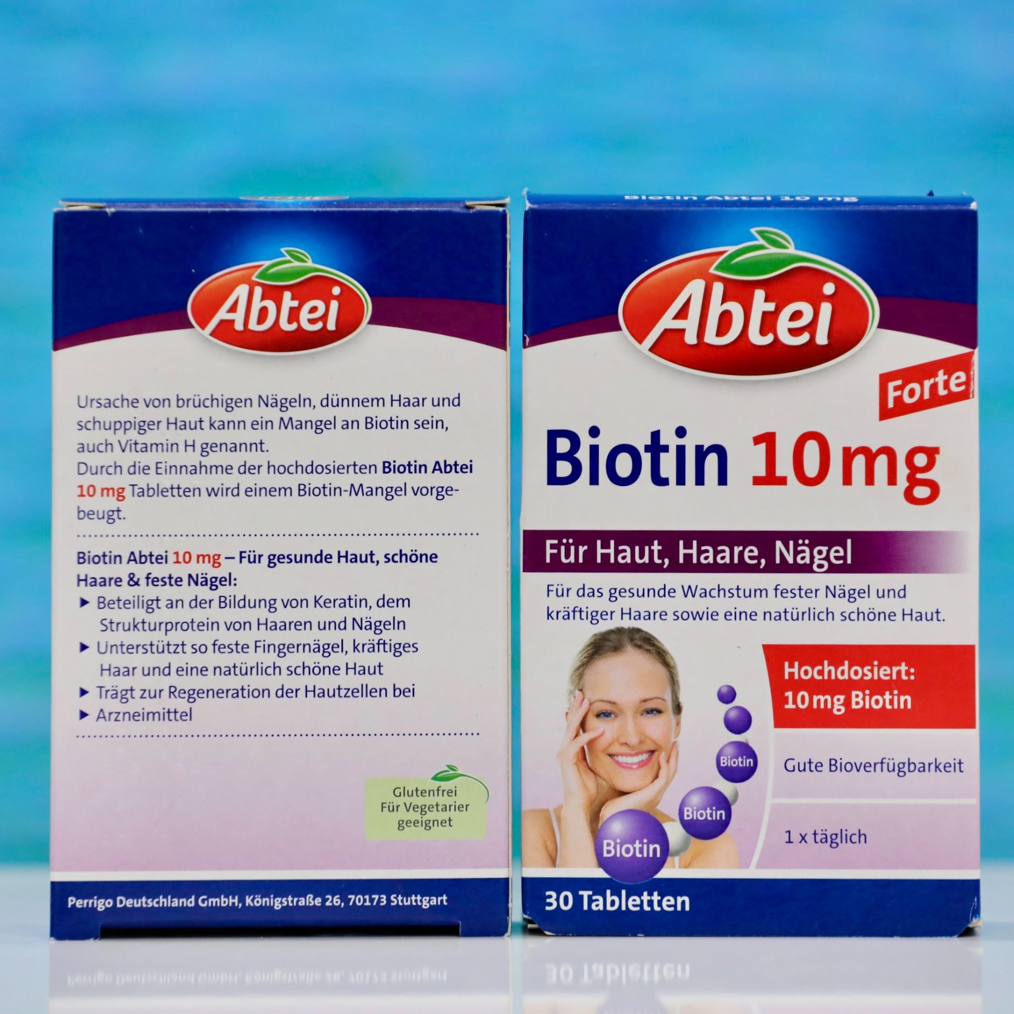 Viên uống Biotin 10mg của Abtei, hộp 30 viên