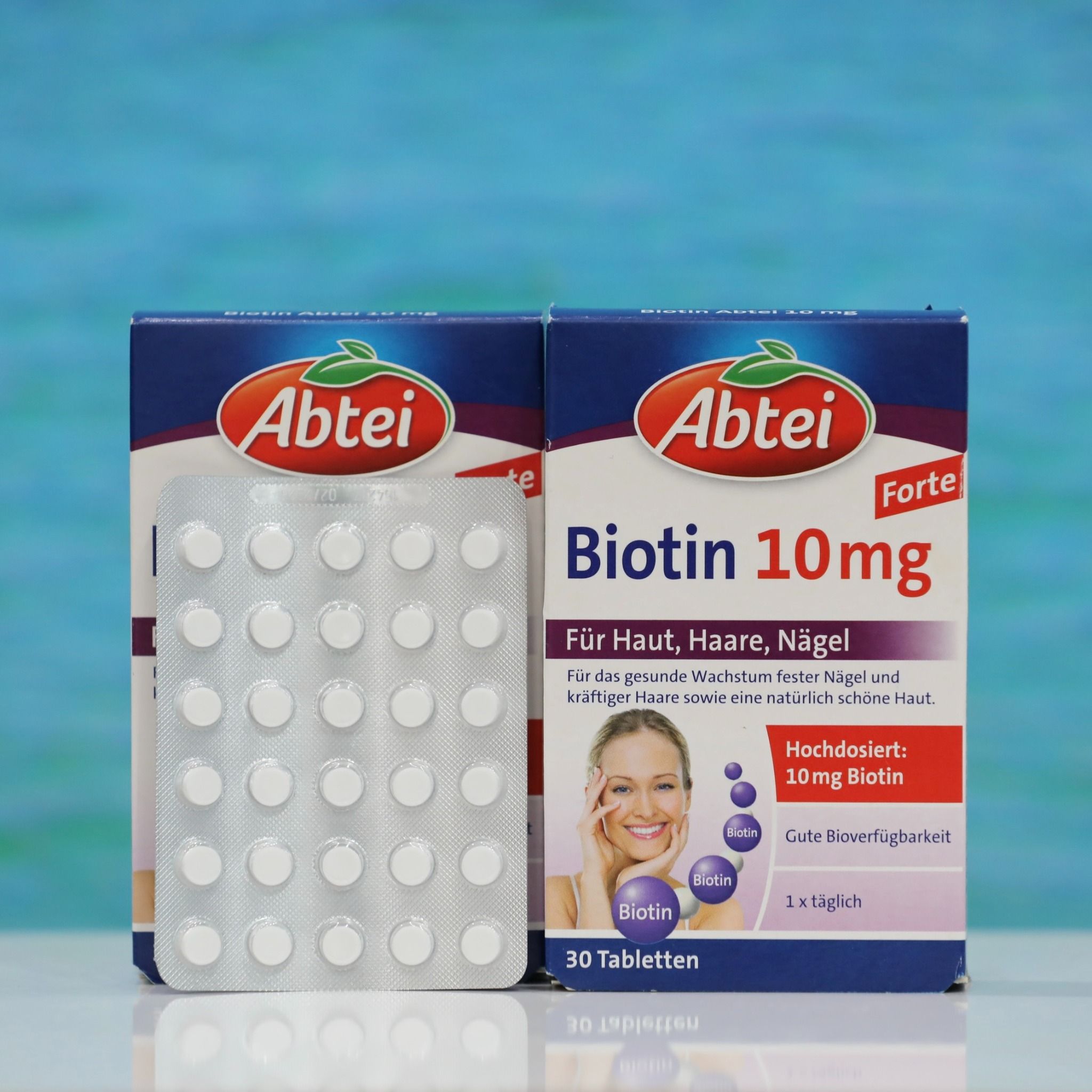 Viên uống Biotin 10mg của Abtei, hộp 30 viên