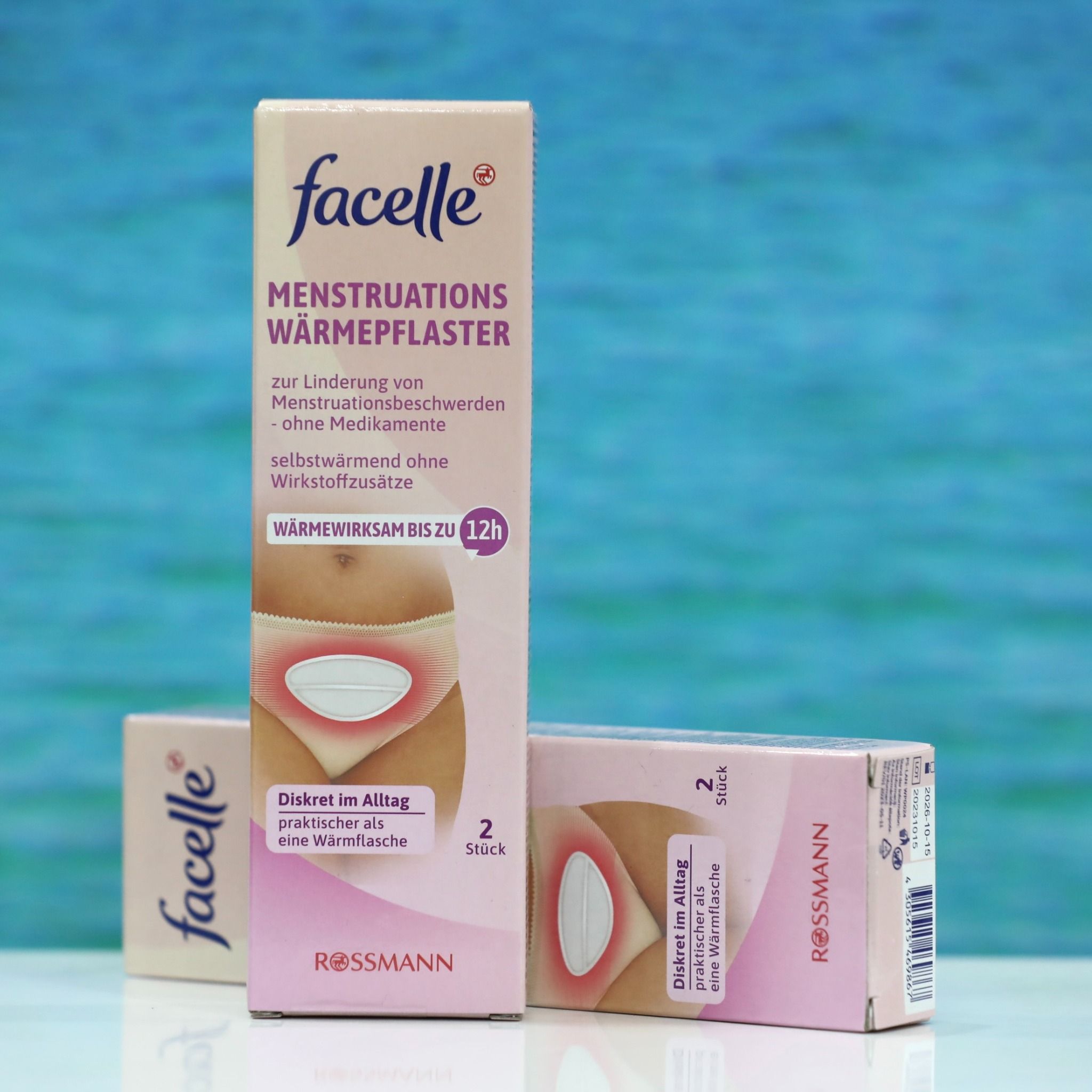 Miếng dán đau bụng kinh Facelle hộp 2 miếng