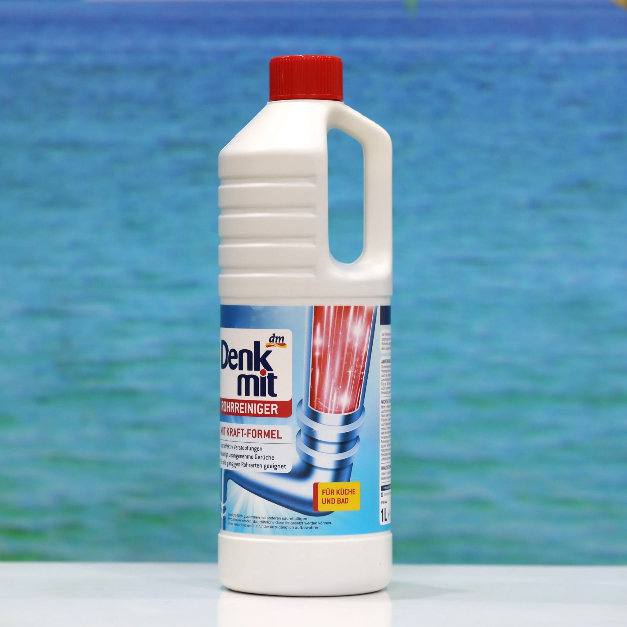 Dung dich thông cống của hãng Denkmit của Đức, chai 1 lít