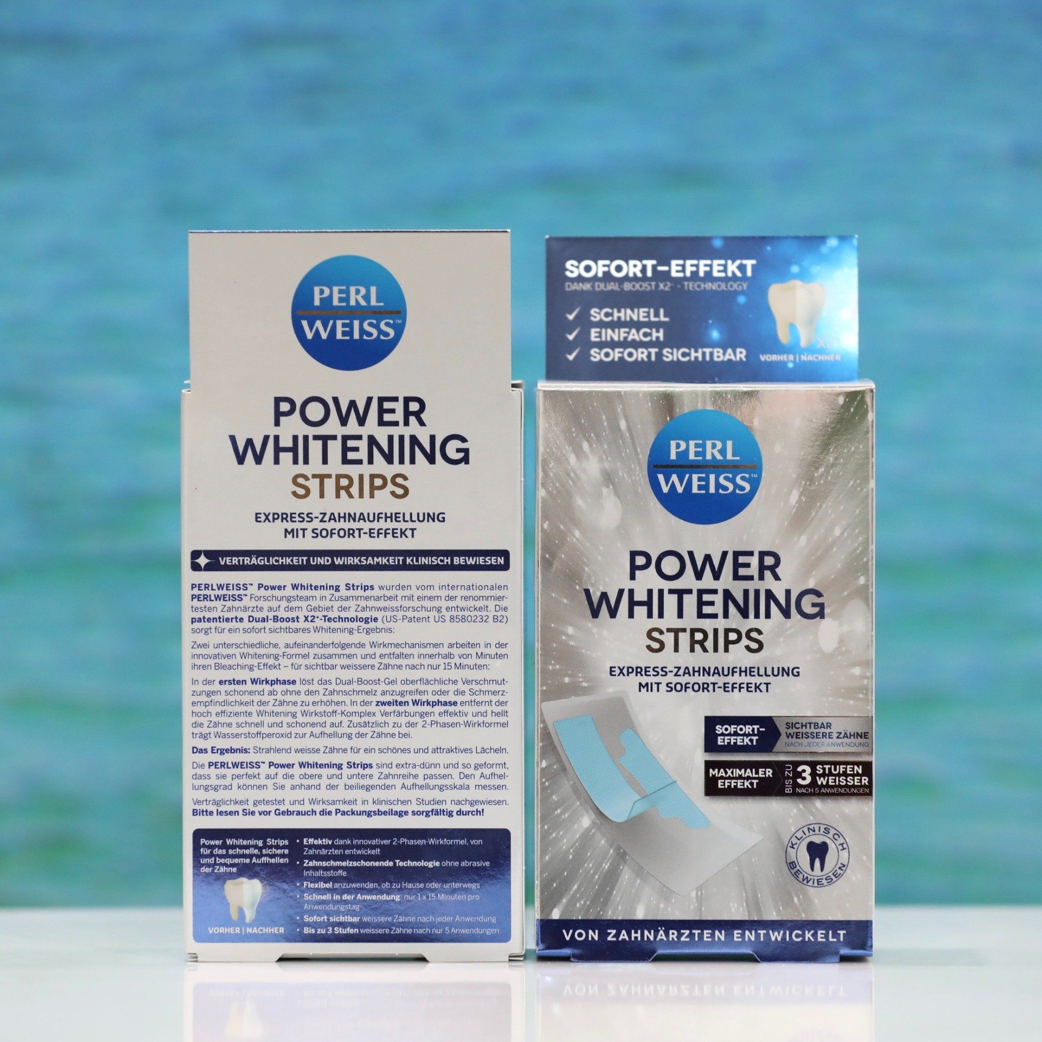 Miếng dán trắng răng Perl weiss POWER WHITENING STRIPS