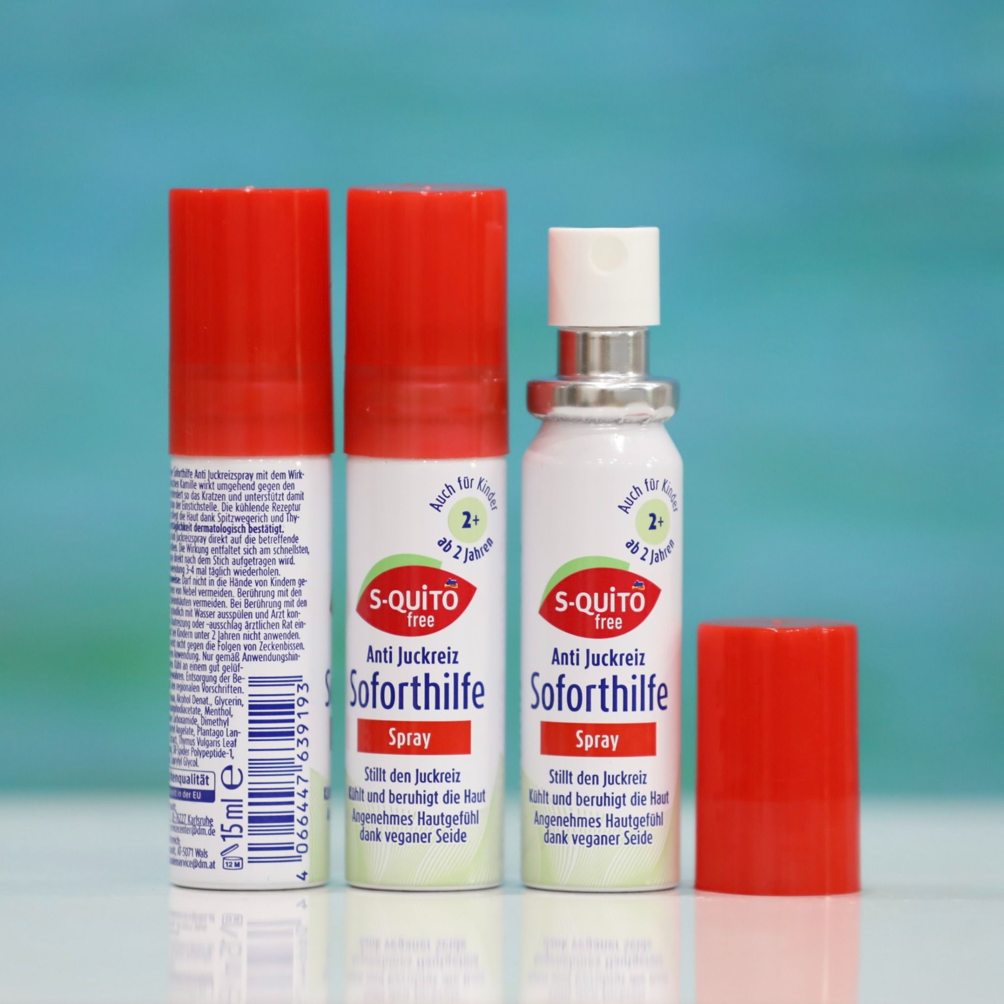 XỊT MUỖI VÀ CÔN TRÙNG ĐỐT SQUITO- Giúp sát trùng, hết ngứa, tan vết sưng, chai xịt 15ml