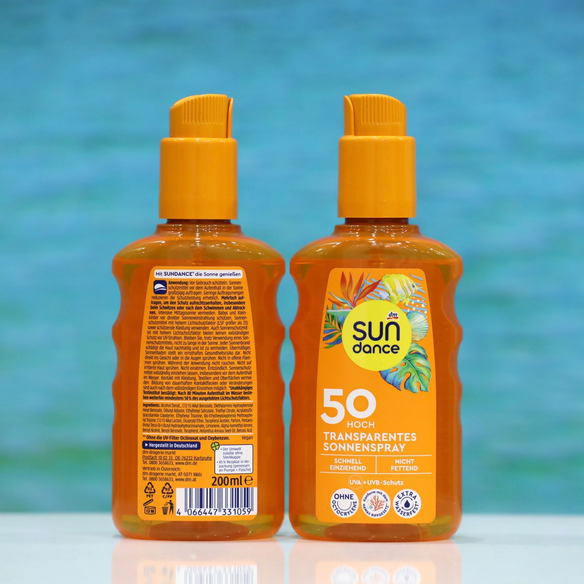 Kem chống nắng Sundance 50+ dạng xịt nước chai 200ml