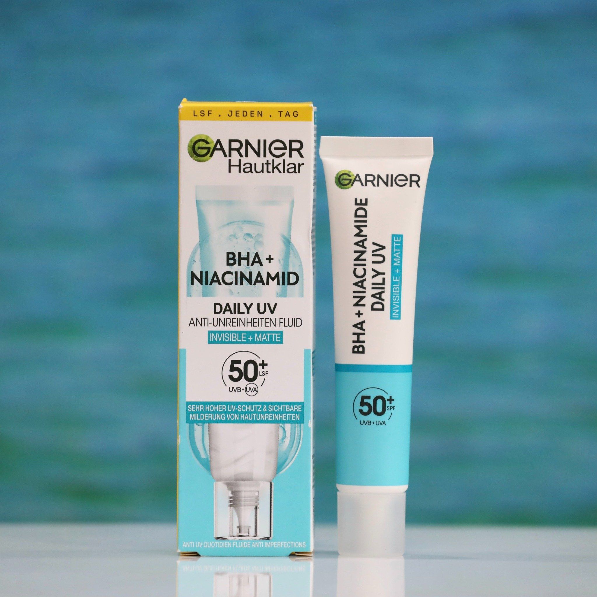 Kem chống nắng, dưỡng da, cấp ẩm, kiềm dầu Garnier 50+, 40ml