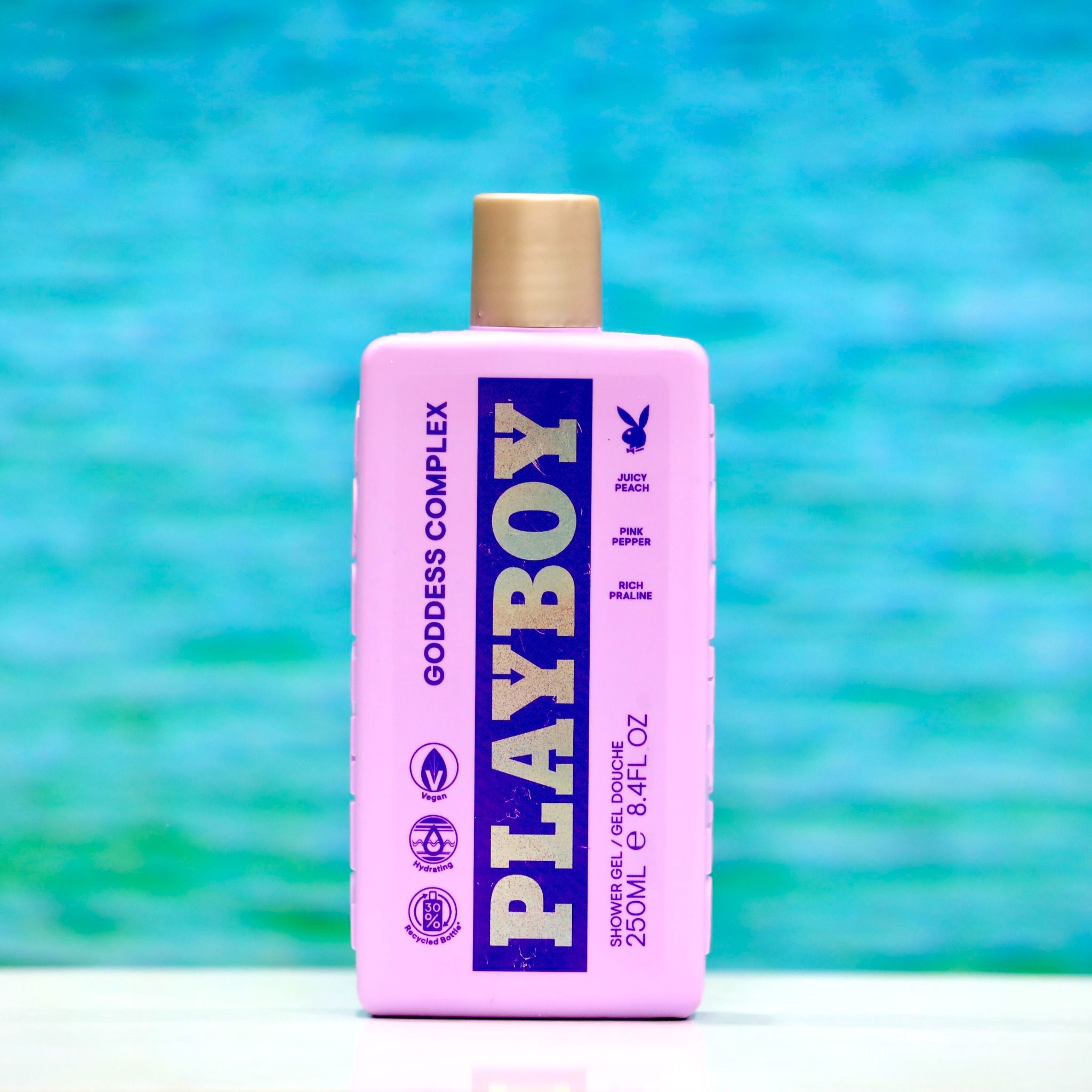 Sữa tắm Playboy màu tím GODDESS COMPLEX, 250ml
