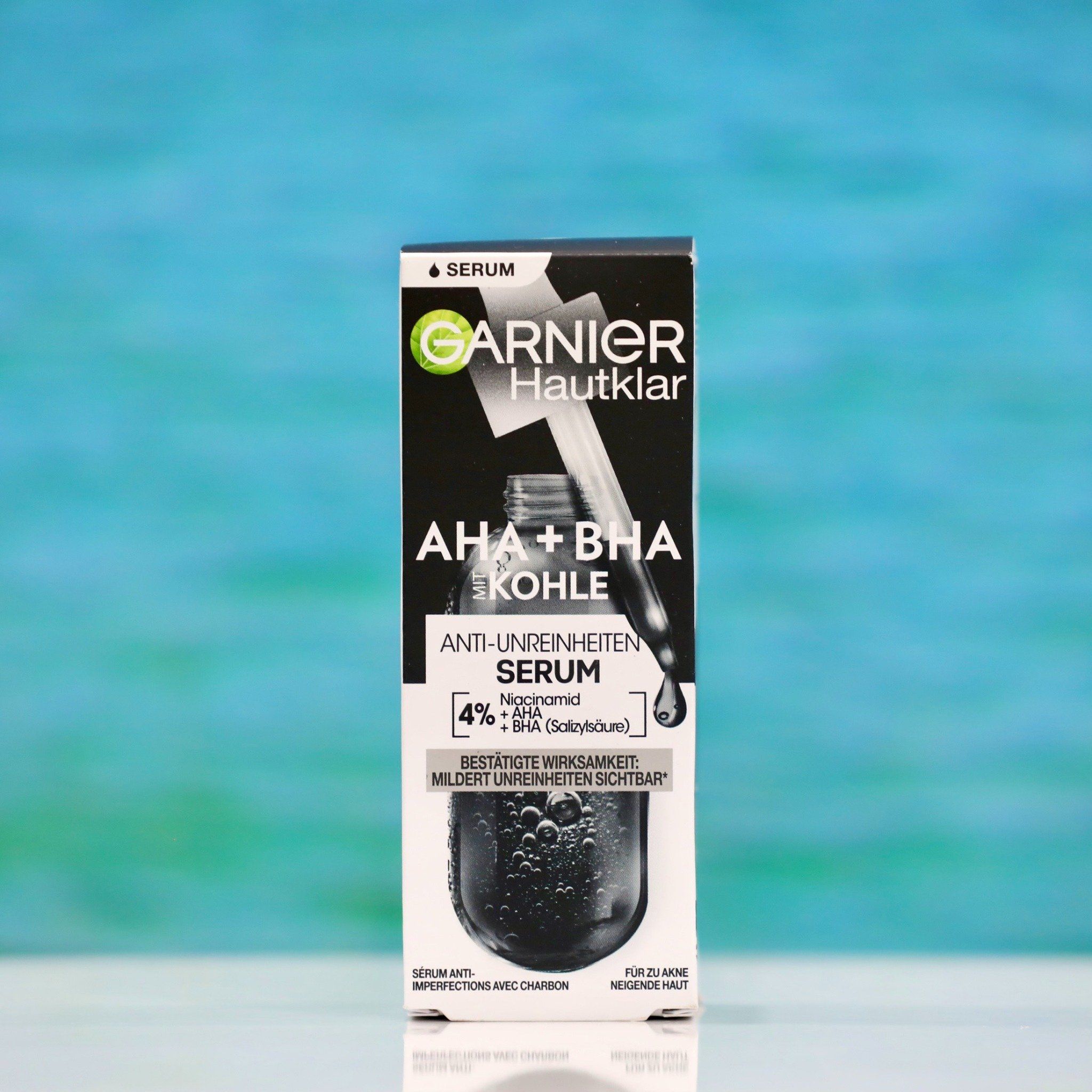  Serum Garnier than hoạt tính AHA+BHA, 30ml 