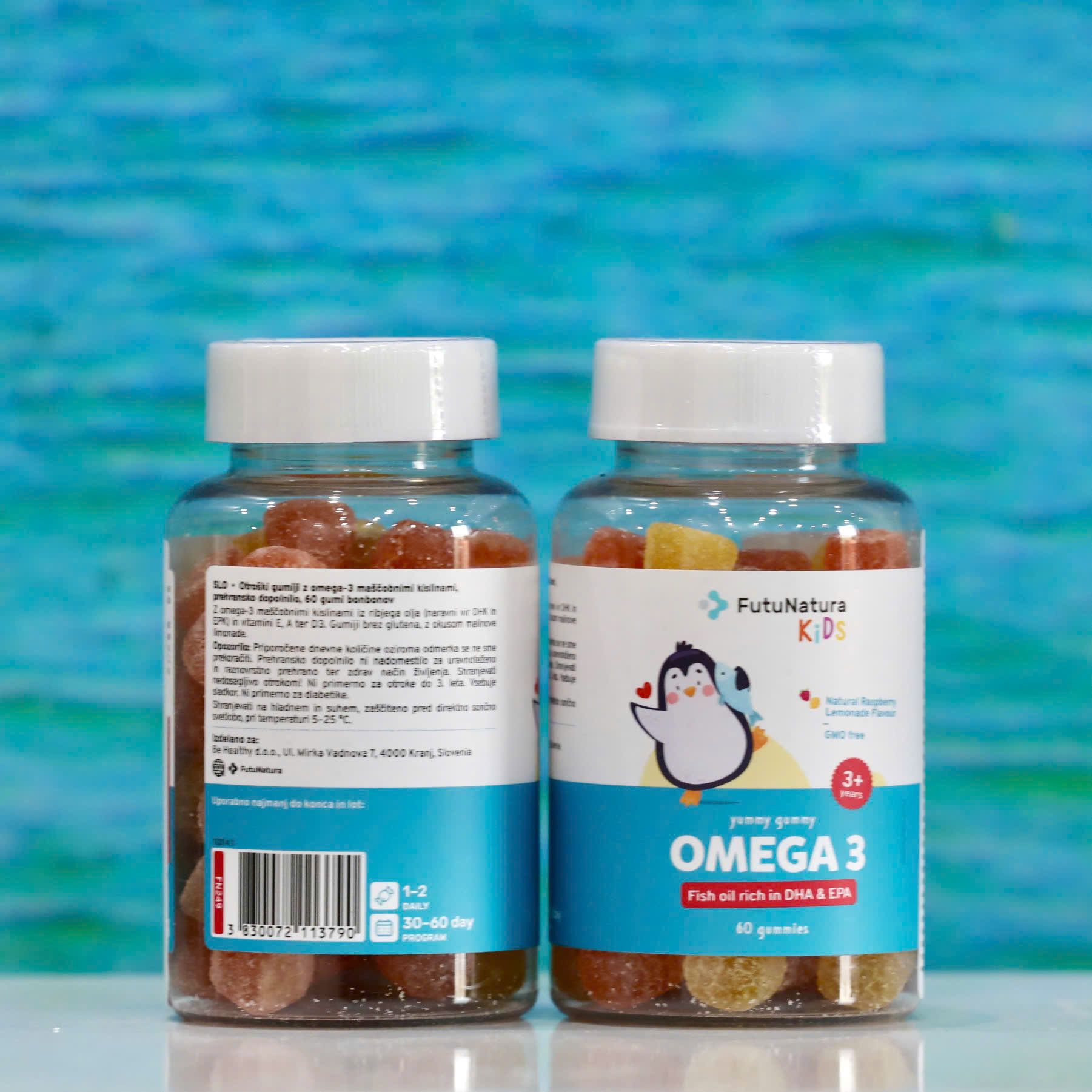 Omega 3 trẻ em kẹo dẻo lọ 60 viên